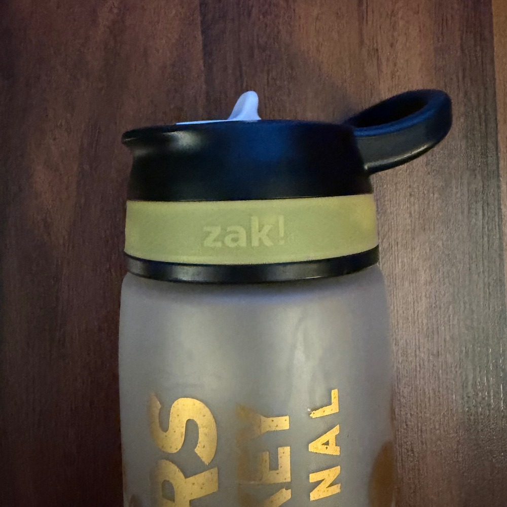 Zak Designs 90 Years of Mickey Mouse True Original Frosted Water Bottle NO STRAW - Picture 2 of 6